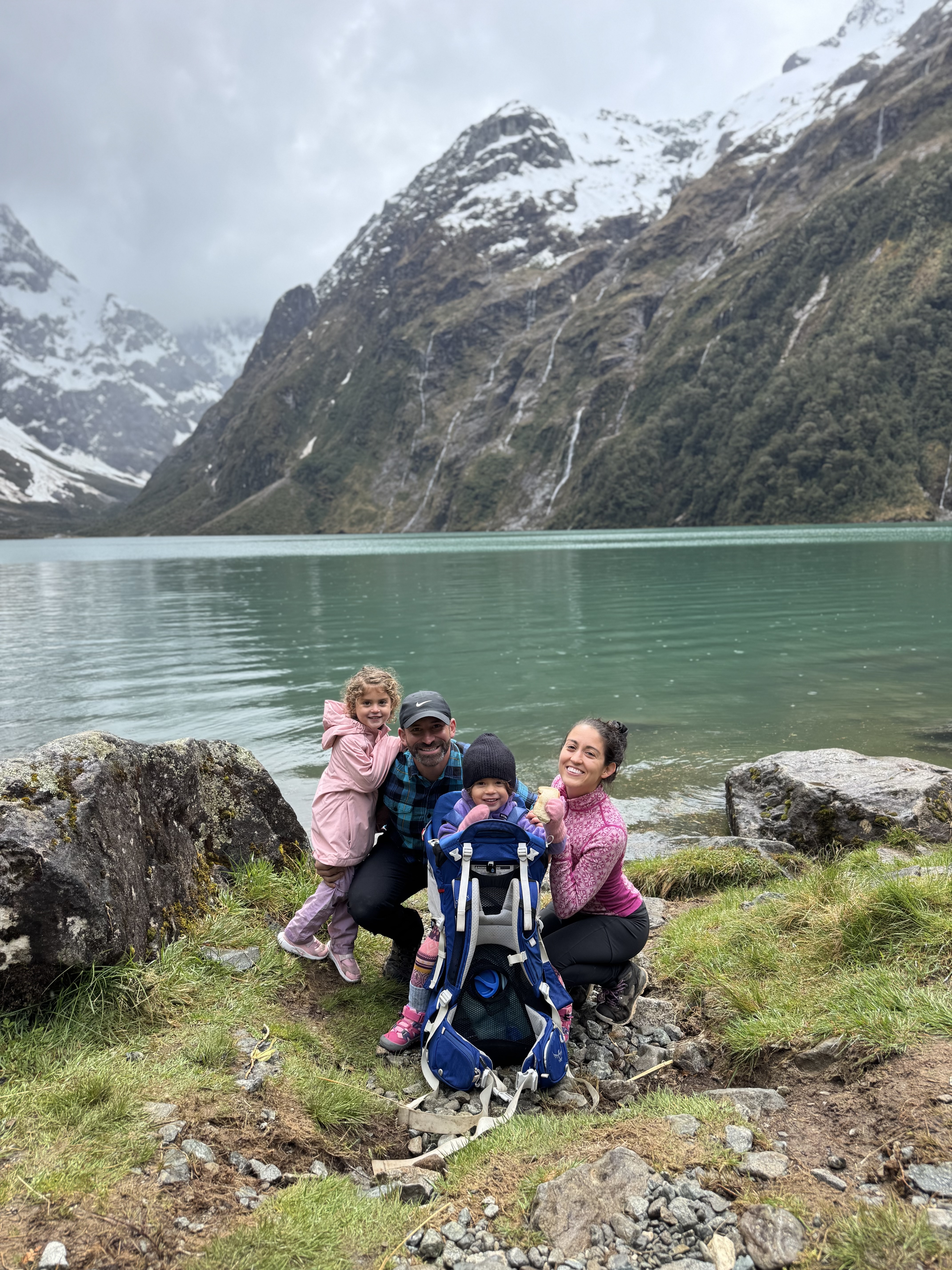 Lake Marian track with kids